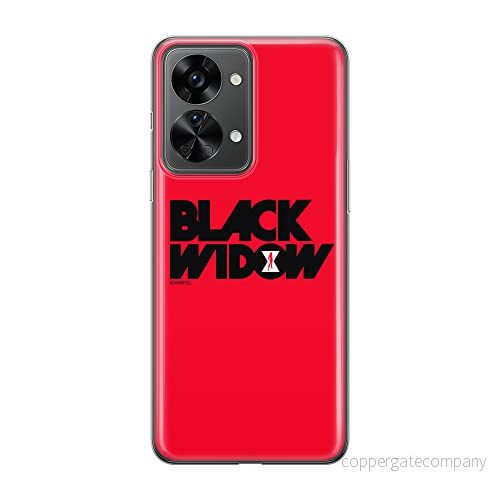 ERT GROUP mobiltelefonfodral för Oneplus NORD 2T 5G originalt och officiellt licensierat Marvel mönster Black Widow 010 optimalt anpassad till formen på mobiltelefonen, fodral tillverkad av TPU plast 5905511265953