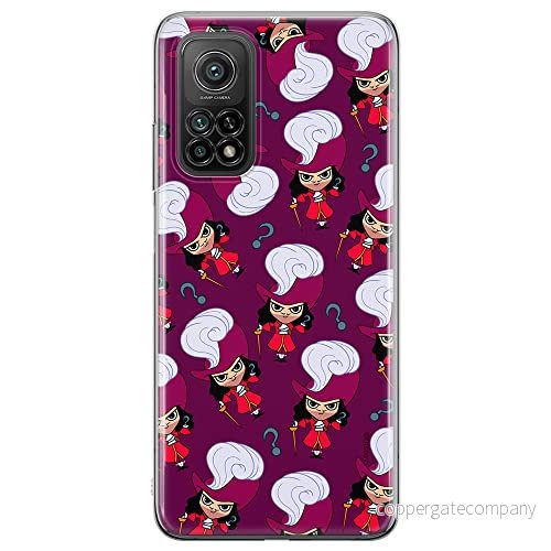 ERT GROUP mobiltelefonfodral för Xiaomi MI 10T 5G / PRO originalt och officiellt licensierat Disney mönster James Hook 002, fodral tillverkad av TPU plast 5905131448460