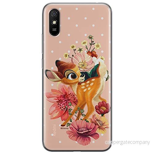 ERT GROUP mobiltelefonfodral för Xiaomi REDMI 9A originalt och officiellt licensierat Disney mönster Bambi 014 optimalt anpassad till formen på mobiltelefonen, fodral tillverkad av TPU plast 5904805360206