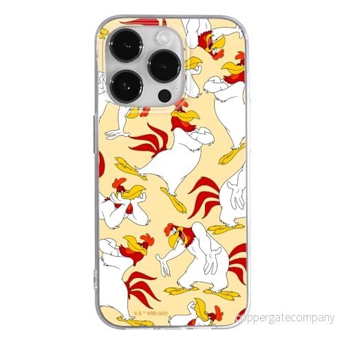 ERT GROUP mobiltelefonfodral för Iphone 14 PRO MAX originalt och officiellt licensierat Looney Tunes mönster Foghorn Leghorn 001 anpassad till formen på mobiltelefonen, fodral tillverkad av TPU plast 5905511670375