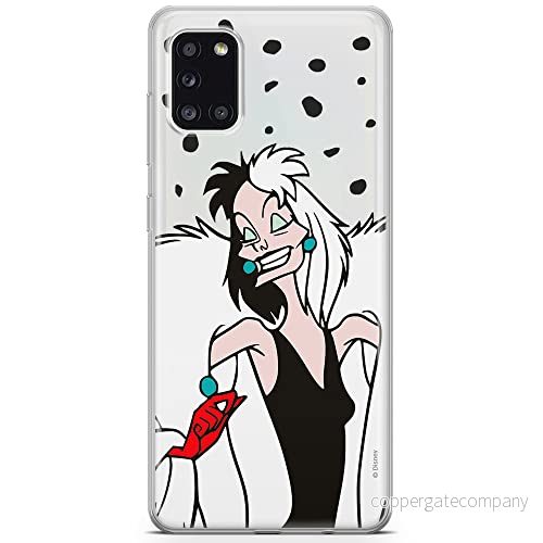 ERT GROUP mobiltelefonfodral för Samsung A31 originalt och officiellt licensierat Disney mönster Cruella 004 optimalt anpassad till formen på mobiltelefonen, gedeeltelijk transparant 5903932097122