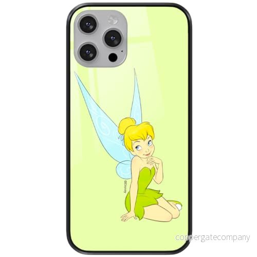 ERT GROUP mobiltelefonfodral för Apple Iphone 13 originalt och officiellt licensierat Disney mönster Tinker Bell 005 tillverkad av härdat glas, skyddsfodral 5905131137289