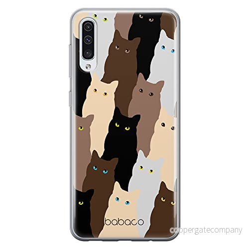 ERT GROUP mobiltelefonfodral för Samsung A50/ A50s/ A30s originalt och officiellt licensierat Babaco mönster Cats 001 optimalt anpassad till formen på mobiltelefonen, fodral tillverkad av TPU plast 5905131056092