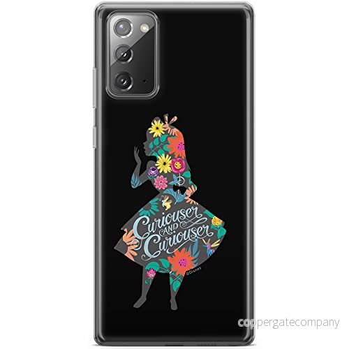 ERT GROUP mobiltelefonfodral för Samsung GALAXY NOTE 20 originalt och officiellt licensierat Disney mönster Alice 002 optimalt anpassad till formen på mobiltelefonen, fodral tillverkad av TPU plast 5903040456972