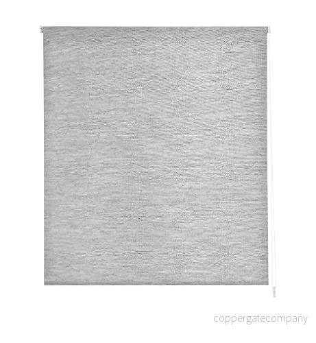Estoralis BRAN "UTAN verktyg". Slät genomskinlig persienn, 60 x 150 cm, färg ljusgrå 8432404715020
