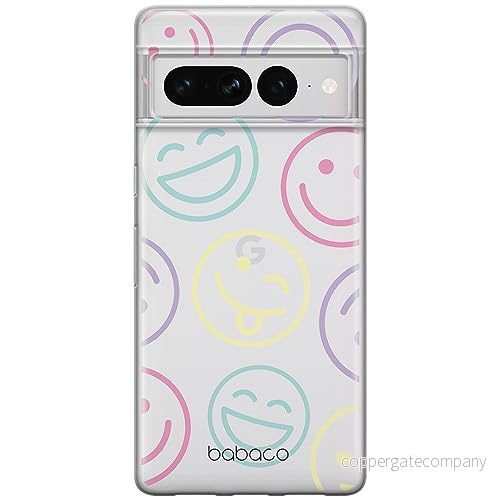 ERT GROUP mobiltelefonfodral för Google PIXEL 7 PRO originalt och officiellt licensierat Babaco mönster Positive vibes 002 optimalt anpassad till formen på mobiltelefonen, gedeeltelijk transparant 5905795168896
