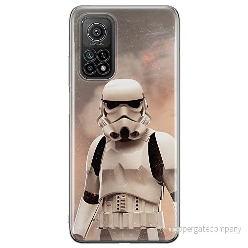 ERT GROUP mobiltelefonfodral för Xiaomi MI 10T 5G / PRO originalt och officiellt licensierat Star Wars mönster Stormtrooper 003, fodral tillverkad av TPU plast 5903040351888