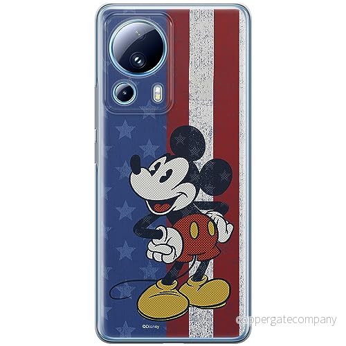 ERT GROUP mobiltelefonfodral för Xiaomi 13 LITE/CIVI 2 originalt och officiellt licensierat Disney mönster Mickey 021 optimalt anpassad till formen på mobiltelefonen, fodral tillverkad av TPU plast 5905511931360