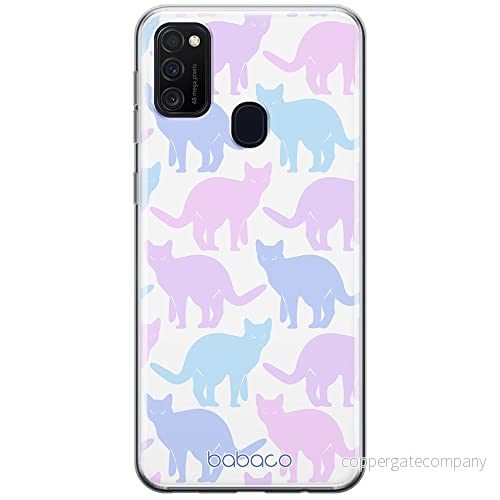 ERT GROUP mobiltelefonfodral för Samsung M21 / M30S originalt och officiellt licensierat Babaco mönster Cats 011 optimalt anpassad till formen på mobiltelefonen, fodral tillverkad av TPU plast 5905131054319