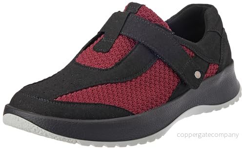 Berkemann Kajsa sneakers för kvinnor, Svart bordeaux, 38 2/3 EU 4049261897413