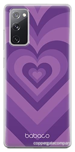 ERT GROUP mobiltelefonfodral för Samsung S20 FE / 5G originalt och officiellt licensierat Babaco mönster Hearts 007 anpassad till formen på mobiltelefonen, fodral tillverkad av TPU plast 5904805673054