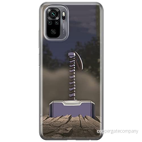 ERT GROUP mobiltelefonfodral för Xiaomi REDMI NOTE 10/ 10S originalt och officiellt licensierat Marvel mönster Thor 002 optimalt anpassad till formen på mobiltelefonen, fodral tillverkad av TPU plast 5903537184531