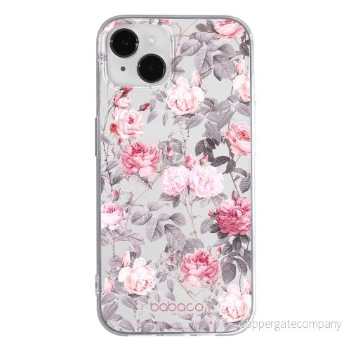 ERT GROUP mobiltelefonfodral för Iphone 13 PRO originalt och officiellt licensierat Babaco mönster Flowers 054 optimalt anpassad till formen på mobiltelefonen, gedeeltelijk transparant 5905131354907