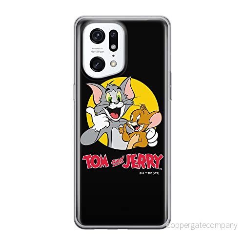 ERT GROUP mobiltelefonfodral för Oppo FIND X5 PRO originalt och officiellt licensierat Tom & Jerry mönster 013 optimalt anpassad till formen på mobiltelefonen, fodral tillverkad av TPU plast 5905511411299