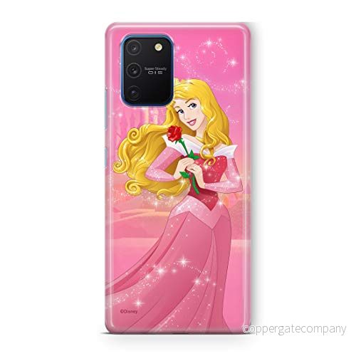 ERT GROUP mobiltelefonfodral för Samsung S10 Lite/A91 originalt och officiellt licensierat Disney mönster Aurora 001 Vit optimalt anpassad till formen på mobiltelefonen, fodral tillverkad av TPU plast 5903537779669