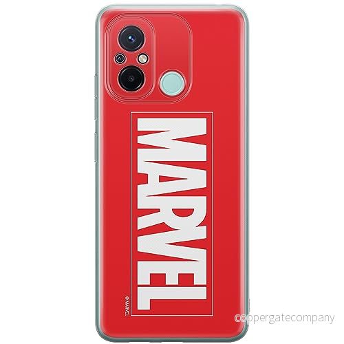 ERT GROUP mobiltelefonfodral för Xiaomi REDMI 12C/ 11A originalt och officiellt licensierat Marvel mönster 001 optimalt anpassad till formen på mobiltelefonen, fodral tillverkad av TPU plast 5905511839673
