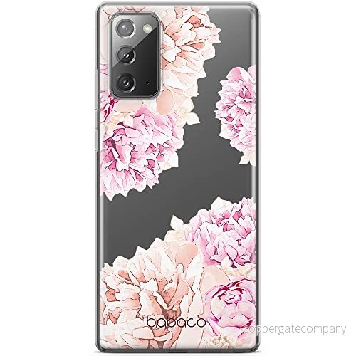 ERT GROUP mobiltelefonfodral för Samsung GALAXY NOTE 20 originalt och officiellt licensierat Babaco mönster Flowers 001 optimalt anpassad till formen på mobiltelefonen, gedeeltelijk transparant 5903040451809