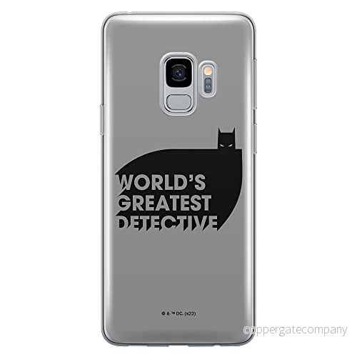 ERT GROUP mobiltelefonfodral för Samsung S9 originalt och officiellt licensierat DC mönster Batman 051 optimalt anpassad till formen på mobiltelefonen, fodral tillverkad av TPU plast 5905131540591