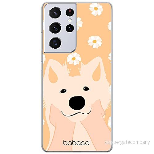 ERT GROUP mobiltelefonfodral för Samsung S21 ULTRA originalt och officiellt licensierat Babaco mönster Dogs 010 optimalt anpassad till formen på mobiltelefonen, fodral tillverkad av TPU plast 5905131025913