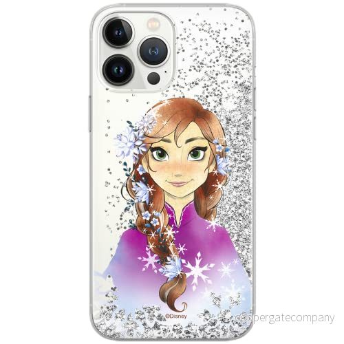 ERT GROUP mobiltelefonfodral för Apple Iphone 6 PLUS/ 7 PLUS / 8 originalt och officiellt licensierat Disney mönster Anna 001, med glitter overflow effekt 5903040534786