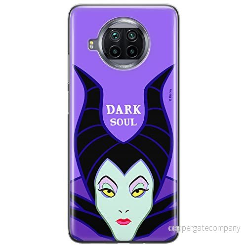 ERT GROUP mobiltelefonfodral för Xiaomi REDMI NOTE 9T originalt och officiellt licensierat Disney mönster Maleficent 001 optimalt anpassad till formen på mobiltelefonen, fodral tillverkad av TPU plast 5904805645952