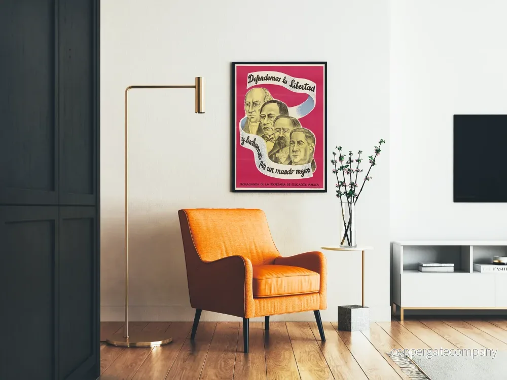 Väggposter Försvara friheten och Engagemang för en bättre värld - Bild 2