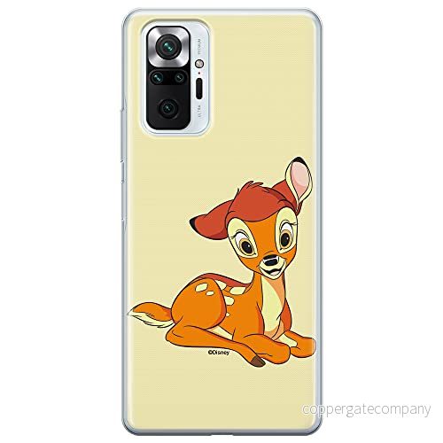 ERT GROUP mobiltelefonfodral för Xiaomi REDMI NOTE 10 PRO originalt och officiellt licensierat Disney mönster Bambi 016 optimalt anpassad till formen på mobiltelefonen, fodral tillverkad av TPU plast 5905131168344