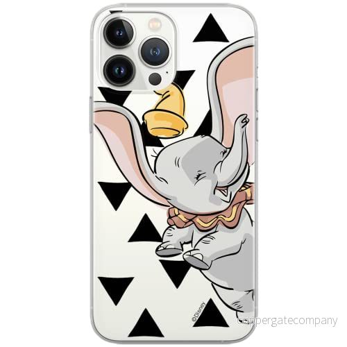 ERT GROUP mobiltelefonfodral för Huawei P30 Lite originalt och officiellt licensierat Disney mönster Dumbo 001 Vit optimalt anpassad till formen på mobiltelefonen, gedeeltelijk transparant 5902980423334
