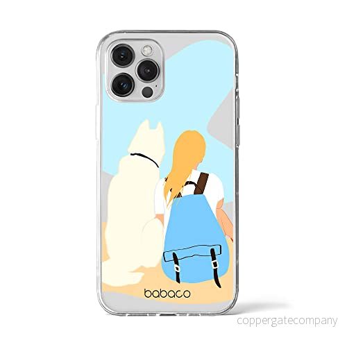 ERT GROUP mobiltelefonfodral för Iphone 12 PRO MAX originalt och officiellt licensierat Babaco mönster Dogs 003 optimalt anpassad till formen på mobiltelefonen, gedeeltelijk transparant 5905131013392