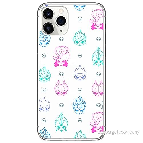 ERT GROUP mobiltelefonfodral för Iphone 11 PRO MAX originalt och officiellt licensierat Disney mönster Villains 006 anpassad till formen på mobiltelefonen, fodral tillverkad av TPU plast 5905131382832