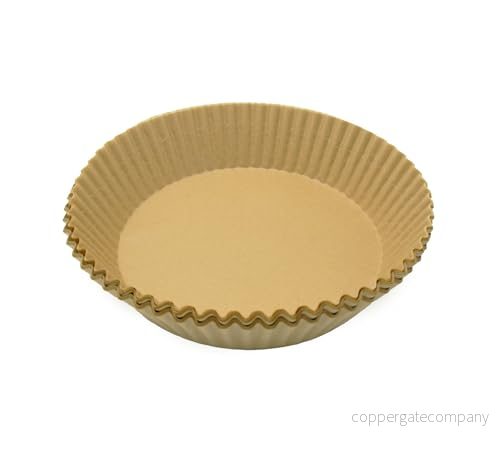 50 Moules en papier antiadhésif pour friteuse air fryer sans huile ronds Fackelmann ref. 42856 4008033428569