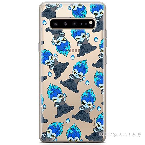 ERT GROUP mobiltelefonfodral för Samsung S10 originalt och officiellt licensierat Disney mönster Hades 002 optimalt anpassad till formen på mobiltelefonen, gedeeltelijk transparant 5905131419712