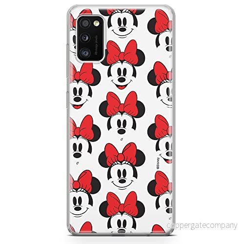 ERT GROUP mobiltelefonfodral för Samsung A41 originalt och officiellt licensierat Disney mönster Minnie 058 optimalt anpassad till formen på mobiltelefonen, fodral tillverkad av TPU plast 5903537636597