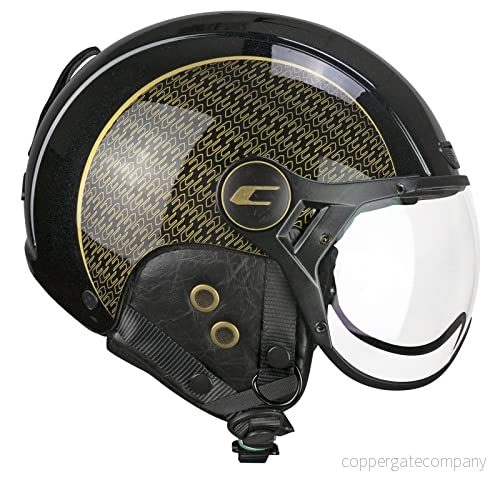 CGM EBI Unisex Vuxen Skidhjälm, Svart Pärlemorfärgad, L (59 cm) 8052015721519
