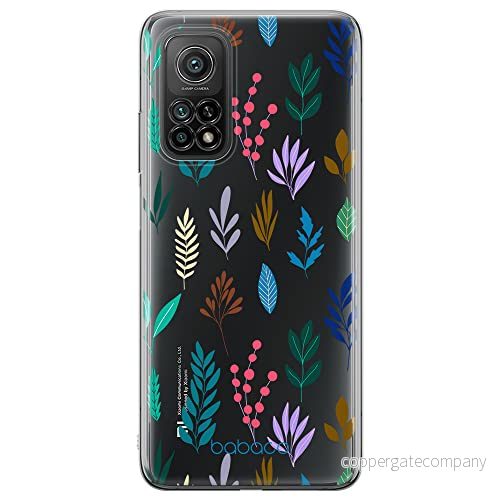 ERT GROUP mobiltelefonfodral för Xiaomi Redmi Note 11T 5G/11S 5G/POCO M4 Pro 5G originalt och officiellt licensierat Babaco mönster Plants 014, gedeeltelijk transparant 5904805626739