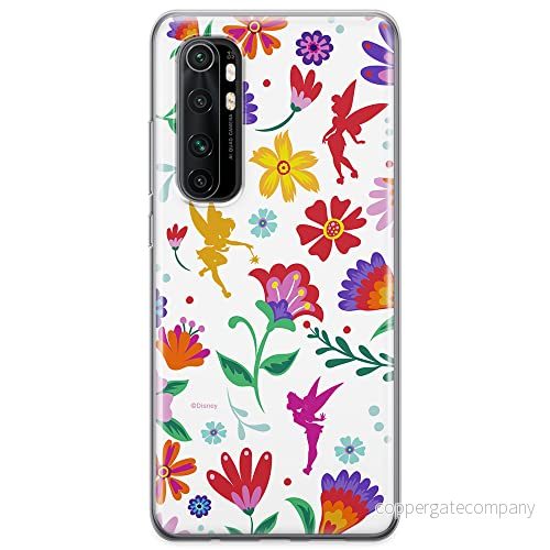 ERT GROUP mobiltelefonfodral för Xiaomi MI NOTE 10 Lite originalt och officiellt licensierat Disney mönster Tinker Bell 001 anpassad till formen på mobiltelefonen, fodral tillverkad av TPU plast 5904805585999