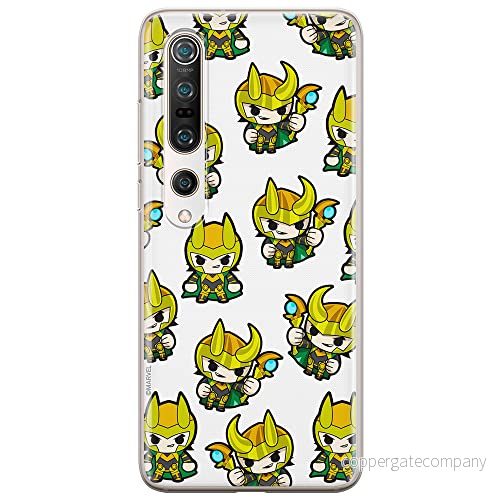 ERT GROUP mobiltelefonfodral för Xiaomi MI 10 / PRO originalt och officiellt licensierat Marvel mönster Loki 003 optimalt anpassad till formen på mobiltelefonen, fodral tillverkad av TPU plast 5904805223846