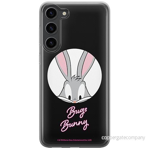 ERT GROUP mobiltelefonfodral för Samsung S23 PLUS originalt och officiellt licensierat Looney Tunes mönster Bugs 023 optimalt anpassad till formen på mobiltelefonen, fodral tillverkad av TPU plast 5905795089283