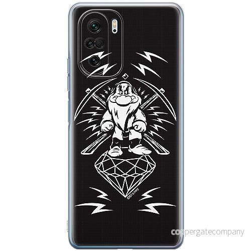 ERT GROUP mobiltelefonfodral för Xiaomi MI 11i/ REDMI K40/K40 PRO/POCO F3/ F3 PRO originalt och officiellt licensierat Disney mönster Grumpy 001, fodral tillverkad av TPU plast 5905511891565