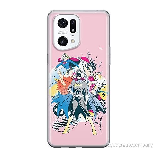 ERT GROUP mobiltelefonfodral för Oppo FIND X5 PRO originalt och officiellt licensierat DC mönster Super Girls 001 optimalt anpassad till formen på mobiltelefonen, fodral tillverkad av TPU plast 5905511401900