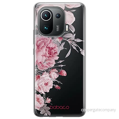 ERT GROUP mobiltelefonfodral för Xiaomi MI 11 PRO originalt och officiellt licensierat Babaco mönster Flowers 059 optimalt anpassad till formen på mobiltelefonen, gedeeltelijk transparant 5905131373656