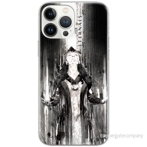 ERT GROUP mobiltelefonfodral för Apple Iphone 11 PRO originalt och officiellt licensierat Marvel mönster Eternals 001 Vit anpassad till formen på mobiltelefonen, fodral tillverkad av TPU plast 5904805097126