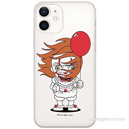 ERT GROUP mobiltelefonfodral för Iphone 12/12 PRO originalt och officiellt licensierat Horror mönster It 005 optimalt anpassad till formen på mobiltelefonen, gedeeltelijk transparant 5905131954770