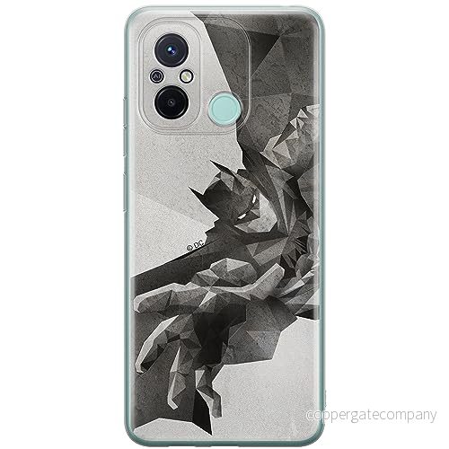 ERT GROUP mobiltelefonfodral för Xiaomi REDMI 12C/ 11A originalt och officiellt licensierat DC mönster Batman 016 optimalt anpassad till formen på mobiltelefonen, fodral tillverkad av TPU plast 5905511841393