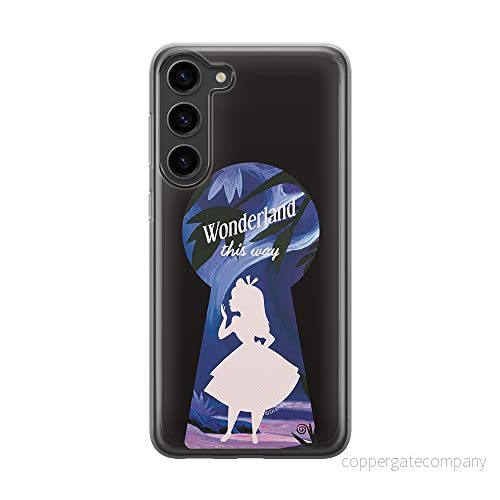 ERT GROUP mobiltelefonfodral för Samsung S23 originalt och officiellt licensierat Disney mönster Alice 007 optimalt anpassad till formen på mobiltelefonen, fodral tillverkad av TPU plast 5905511432201