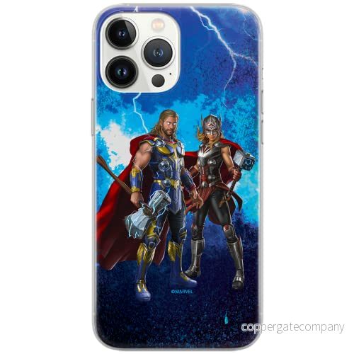 ERT GROUP mobiltelefonfodral för Samsung A21s originalt och officiellt licensierat Marvel mönster Thor 009 Vit optimalt anpassad till formen på mobiltelefonen, fodral tillverkad av TPU plast 5904805173073
