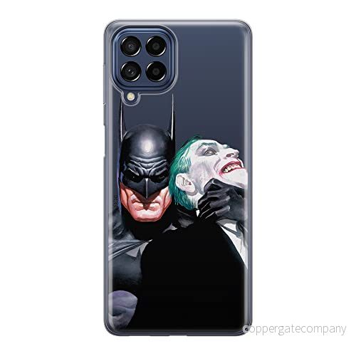ERT GROUP mobiltelefonfodral för Samsung M33 5G originalt och officiellt licensierat DC mönster Batman & Joker 001 optimalt anpassad till formen på mobiltelefonen, gedeeltelijk transparant 5905511347000