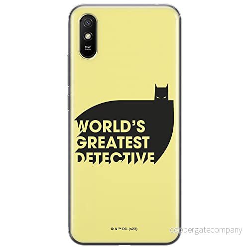 ERT GROUP mobiltelefonfodral för Xiaomi REDMI 9A originalt och officiellt licensierat DC mönster Batman 051 optimalt anpassad till formen på mobiltelefonen, fodral tillverkad av TPU plast 5905131540478