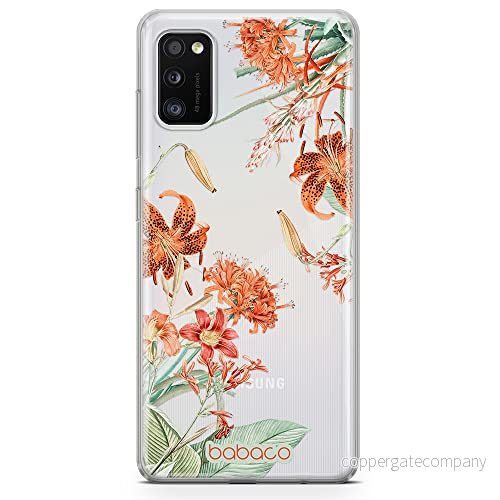 ERT GROUP mobiltelefonfodral för Samsung A41 originalt och officiellt licensierat Babaco mönster Flowers 057 optimalt anpassad till formen på mobiltelefonen, gedeeltelijk transparant 5905131363763