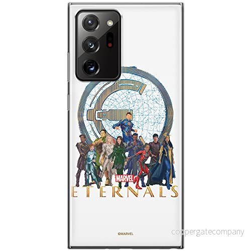 ERT GROUP mobiltelefonfodral för Samsung GALAXY NOTE 20 ULTRA originalt och officiellt licensierat Marvel mönster Eternals 006 anpassad till formen på mobiltelefonen, fodral tillverkad av TPU plast 5904805110085